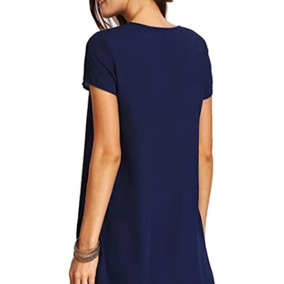 Milumia Women's Boho Lace Up Embroidered Dress M - Picture 3 of 3